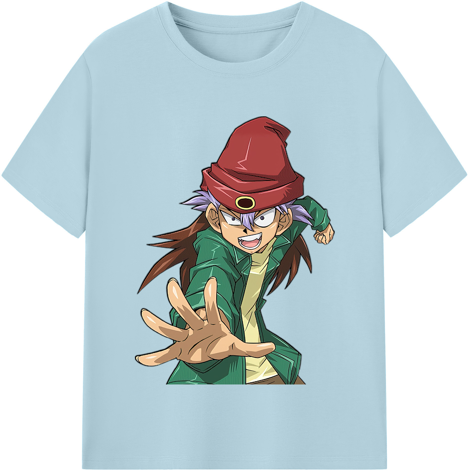 （画像用） 遊☆戯☆王 Yu-Gi-Oh! 綿100％半袖Tシャツ（フロントプリント）